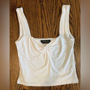 White Fox White Tank Top